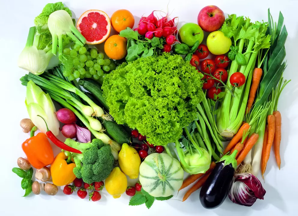 λαχανικά και φρούτα για ισχύ